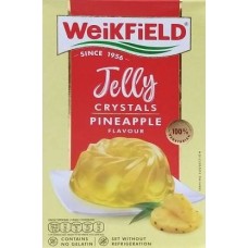 WEIKFIELD JELLY CRYSTALS PINEAPPLE FLAVOUR